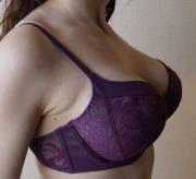 Amateur girl modeling 10 different bombshell Bras