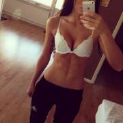 Lacy White Bra