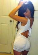 Amazing ass in an amazing dress
