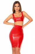 Red two piece