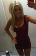 Self-shot blonde