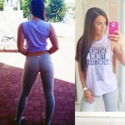 Ashley Wilson - Grey pants