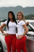 Red Hot Yoga Pants Girls