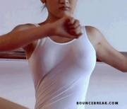 transparent leotard