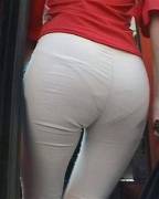 White pants