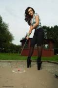 Valerie Tramell mini golf