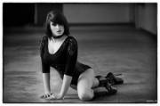 On the ground
