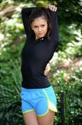 Nina Dobrev in Central Park (2010) [Album]