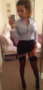 Naughty secretary