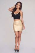 Gold Skirt