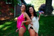 Hint of their thongs