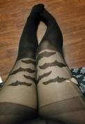 Batty pantyhose with attitude &lt;3