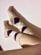 I love argyle socks 