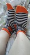 Time to start wearing Halloween socks~