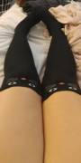 Kitty knee highs