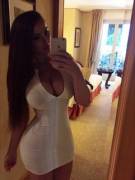 Ines Helene - White bandage minidress