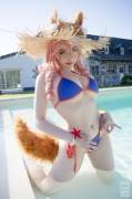 [SELF] Tamamo bikini outfit [Inspired by the figurine] ~ by Mikomi Hokina