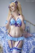 [Self] Eriri is a bit shy to show off her curves... by Mikomin
