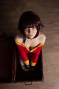 Megumin cosplay from KonoSuba by Murrning Glow ^^