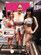 Julia, Gianna Michaels, and Hitomi Tanaka