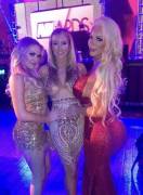 Brett Rossi, Nicolette Shea at the AVN Awards 2018