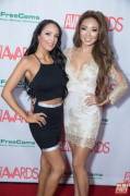 AVN Trophy Girls Ayumi Anime and Sofi Ryan