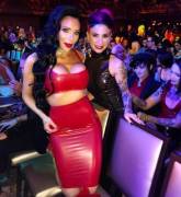 Jaclyn Taylor and Joanna Angel at the AVN Awards 2017