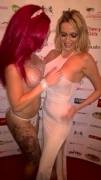 Roxi Keogh and Amber Jayne at the PRP Awards 2017