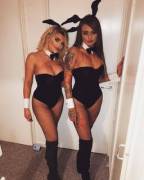 Halloween bunnies