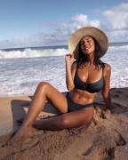 At the beach