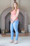 Cute thickness in jeans