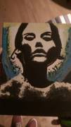 My girlfriend painted me this