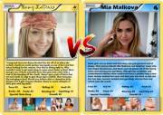 [Remy LaCroix] VS [Mia Malkova] Trading Cards