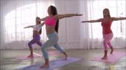 Keisha Grey &amp; Friends stretching