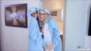 Anny Aurora &amp; Eliza Ibarra - Onesie Twosie Threesome