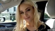 Uma Jolie fucked hard in a car