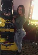 The kinda butt that will make even Batman smile!