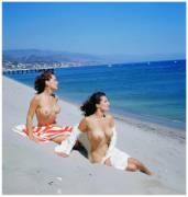 Nudes at the Beach (1950s) by Harold Lloyd