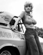 Dodge racer girl circa 1970