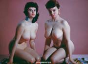 Rosa Domaille and Lorraine Burnett 1960