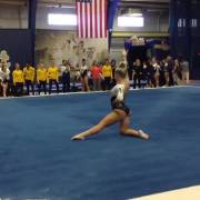 College gymnast Chloe Cluchey