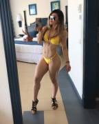 Yellow Bikini