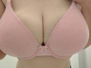 My tits look huge in this pink bra