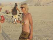 Little saggers at Burning Man