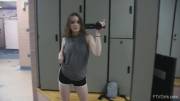 Hazel's Locker Room Fun [GIF]