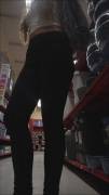 Flashing my kinky side at the mall :) [OC][GIF]