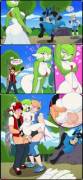 Gardevoir used "Attract" ... Its twice as effective! (Shadman) [Pokemon]