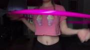 Hula hoop titty drop