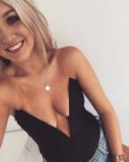 A revealing top