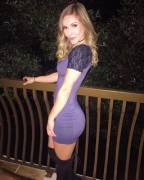 Tight Purple Dress